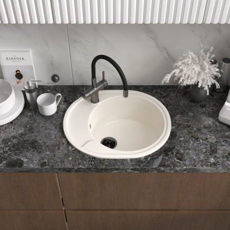 Кухонная мойка Reflection Allonge RF0658WH, белый