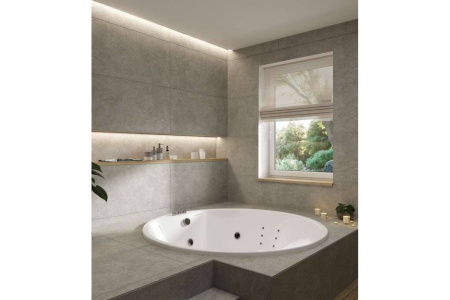 Ванна акриловая встраиваемая Vayer Eva Гл000025681, 180x180