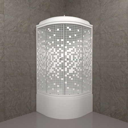 Душевая кабина Тритон Щ0000061834  Мозаика 90*90 Б (ДН4)