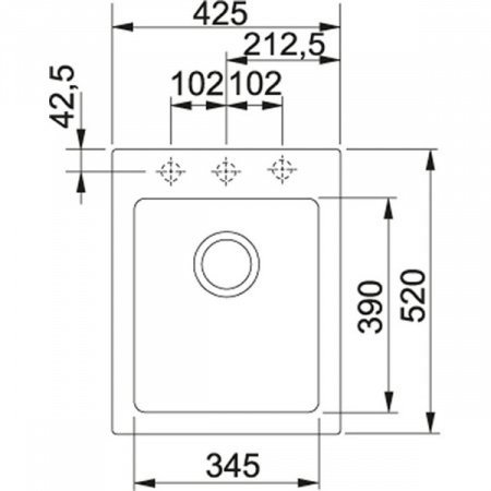 Мойка Franke MRG 610-42, сахара