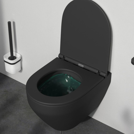 IS49038.701700MB Инсталляция с клавишей Pro L чёрн матовый с подвесным унитазом Spirit V2.0 FlashClean черн мат