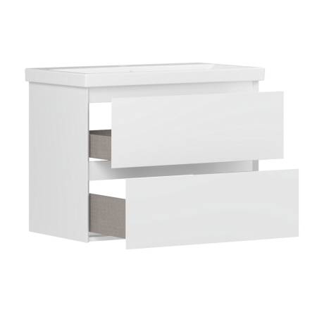 Тумба под умывальник Belux подвесная Турин 90-02 Белый матовый