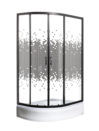 Душевой уголок МОНОМАХ МОНОМАХ ДУ 100/70/180 МЗ BL