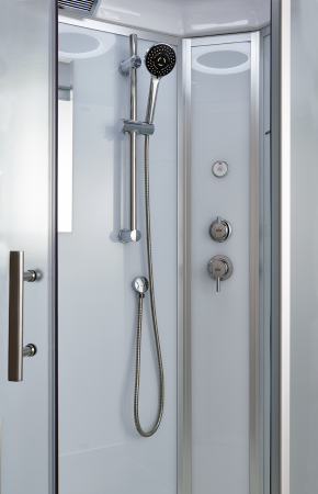 Душевая кабина Timo Standart Т-6625 Silver F  (120*120*220), турецкая баня хамам