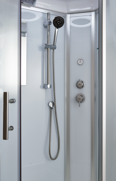 Душевая кабина Timo Standart Т-6625 Silver F  (120*120*220), турецкая баня хамам