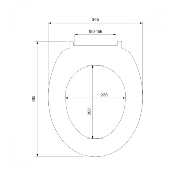 Сидение c крышкой IDDIS ID 01 061.1 белое