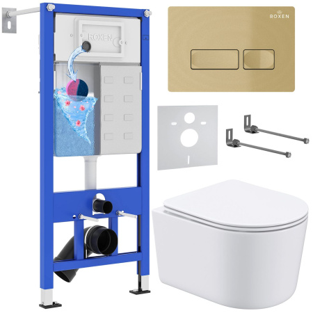 Комплект 6 в 1 Roxen StounFix Dual Fresh 968084 (состоит из: 710200, кнопки Caspia 410280GВ, 530120-01)