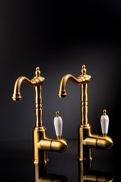 Смеситель для раковины Boheme Tradizionale Oro 282 Золото