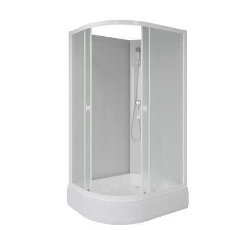Душевая кабина Niagara Promo P100/80/26R/MT/BK (100х80х195) 4 места