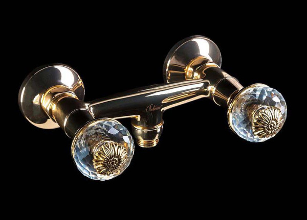 Смеситель для душа Boheme Flora 294-FL Золото