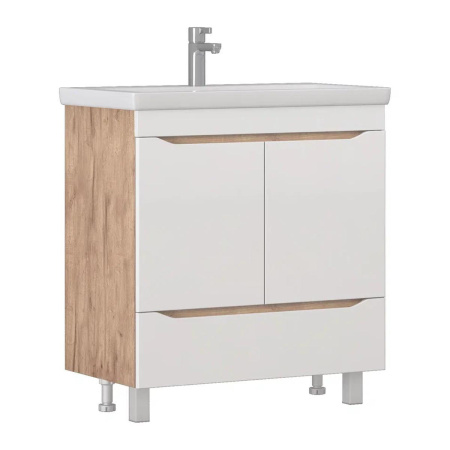 Тумба под раковину напольная VIGO Grani 286 дуб золотой, 80 см