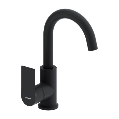 470220300 Apollo Смеситель для умывальника Damixa с поворотным изливов, черный