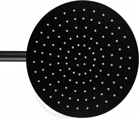 Душевая система скрытого монтажа FILARETE Roun FL1023 (Черный матовый)