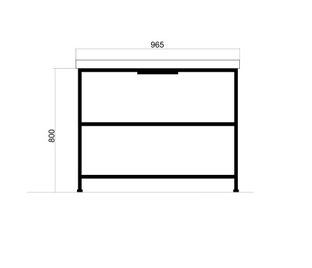 Тумба под раковину Фостер 100 MIXLINE Бруклин-100 дуб бунратти (543587)