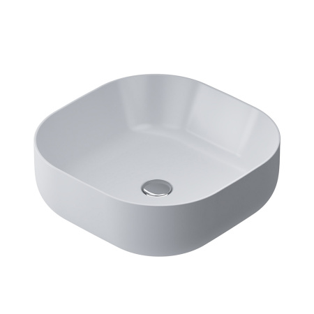 M8FWCC30430WG Func Раковина накладная AM.PM, квадрат, 43 см, цвет белый глянец