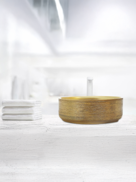 Раковина накладная WeltWasser WW SK ELBACH 3134 LSG