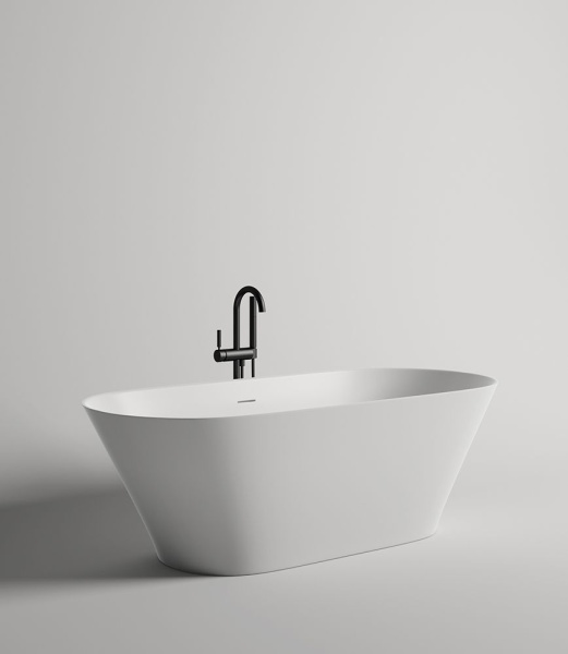 Ванна отдельностоящая Salini MONA 180x80 RAL полностью, S-Stone, матовый 102921MF