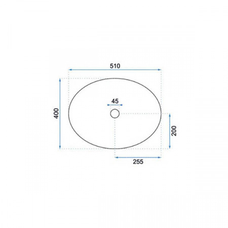 Умывальник Rea Carola Black Mat U0421