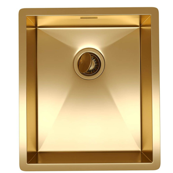 Кухонная мойка Reflexion Como RX2038GD брашированное золото