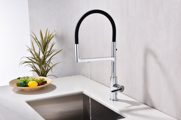 Смеситель для кухни Paulmark TORNADO To213402-CR, хром