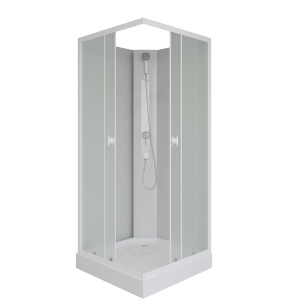 Душевая кабина Niagara Promo P90/13Q/MT/BK (90х90х200) 3 места