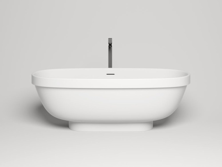 Ванна отдельностоящая Salini GRECA 180x80, S-Stone, матовый белый 103121M