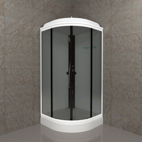 Душевая кабина Тритон Щ0000067300  Грэй-Вайт 90*90 А (ПД31)