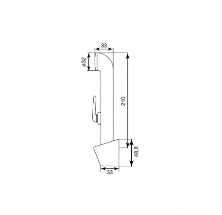 Гигиенический комплект IDDIS Bidet Hand Shower 0201F15I20 020