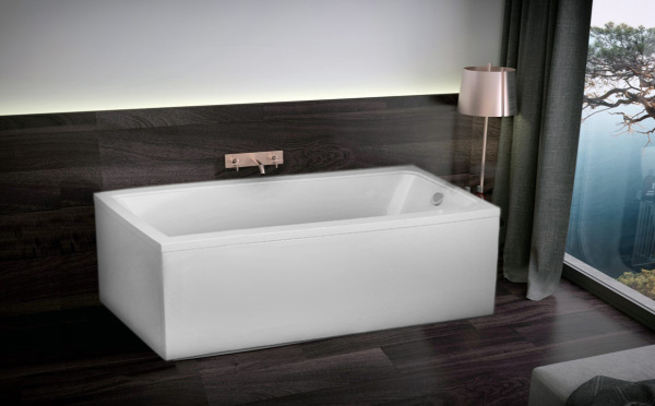 Акриловая ванна Alba Spa Gamma 170x70