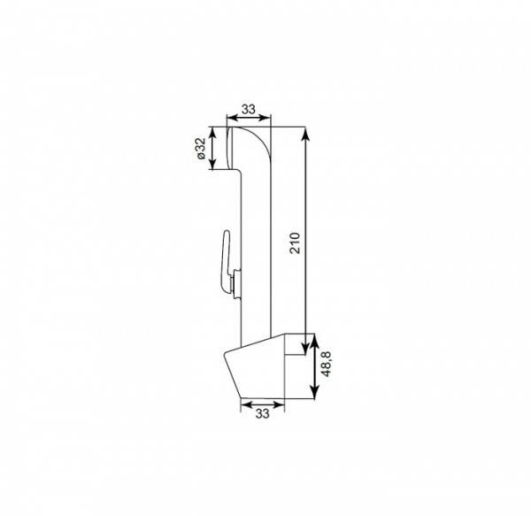 Гигиенический комплект IDDIS Bidet Hand Shower 0201F15I20 020