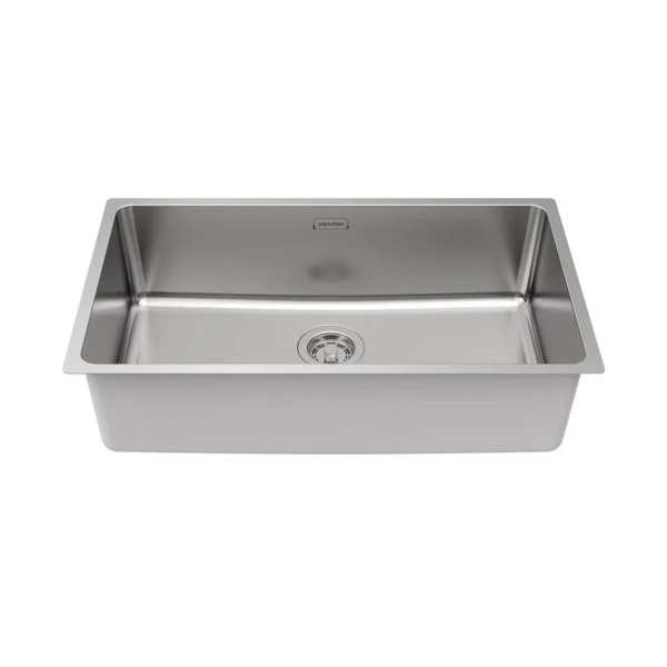 Мойка Paulmark YUNI 76 UNI YU76-BS 760х440х200 мм, нержавеющая сталь, брашированная нержавеющая сталь