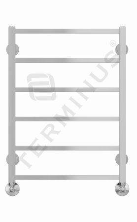 Полотенцесушитель Terminus Контур П6 500х700 белый