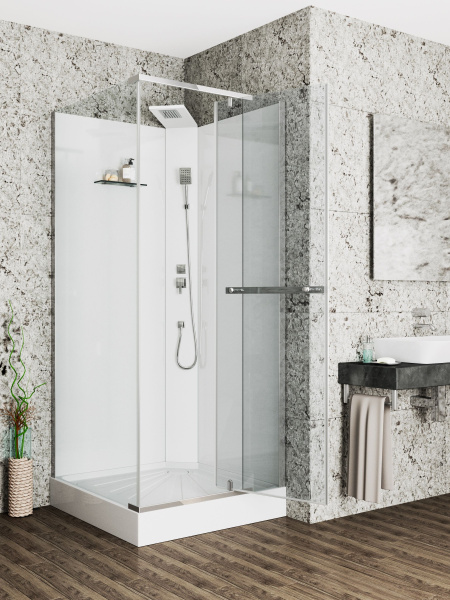 Кабина MiMi90T душевая Ceruttispa (90x90x215-225)