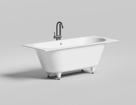 Ванна встраиваемая Salini ORNELLA AXIS 170x70 покраска по RAL полностью, S-Sense, глянцевый 104613GF