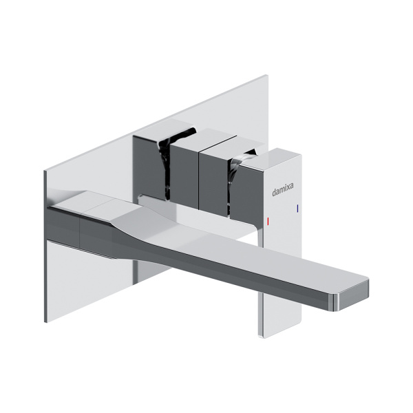 530260000 Gala Смеситель для умывальника Damixa монтируемый в стену, хром