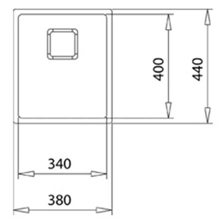 Кухонная мойка ТЕКА FLEXLINEA RS15 34.40 SQ 115000015