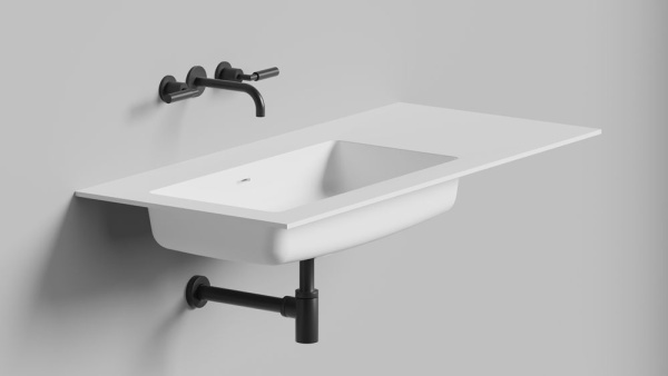 Раковина столешница Salini ONDA PLUS 72, белый, 14022031MN