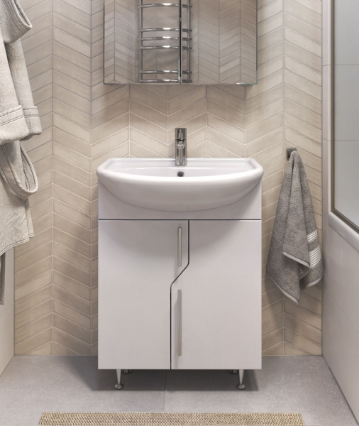 Тумба под раковину напольная VIGO Grand tn.GRA.BAL.55.2D, 55 см