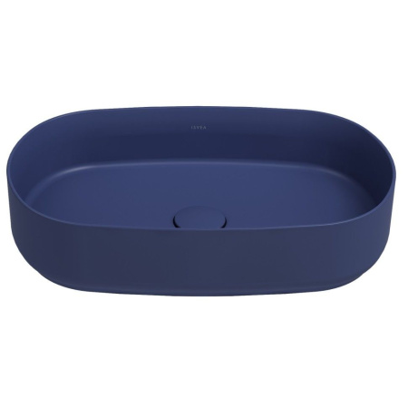 Раковина ISVEA Infinity накладная 550*360*120 цвет синий матовый 10NF65055SV-2Z