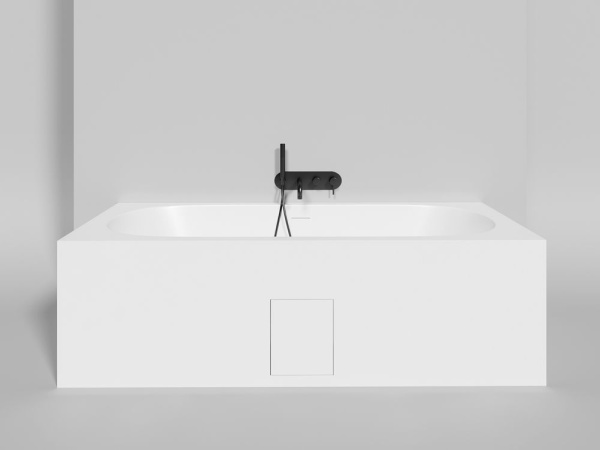 Ванна встраиваемая Salini ORNELLA AXIS KIT 190x90 покраска по RAL полностью, S-Stone, матовый 103522MF