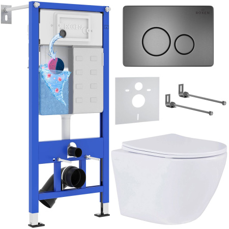 Комплект 6 в 1 Roxen StounFix Dual Fresh 624013 (состоит из: 710200, Steel 420260G, 530185-01)