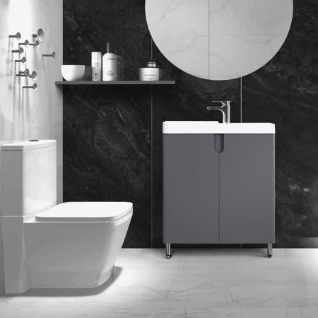 Тумба под умывальник Belux Даллас напольная 70, Pirite матовый