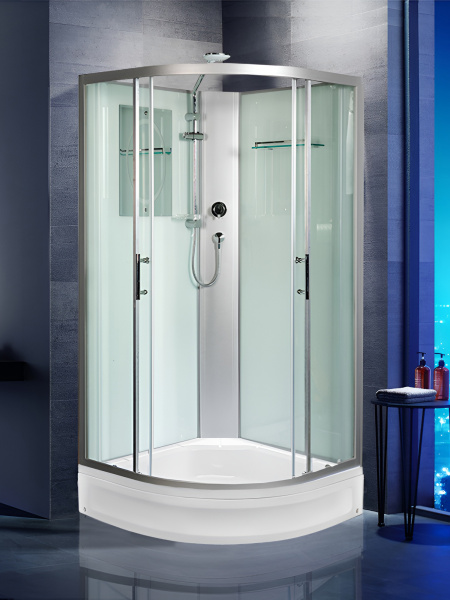 Душевая кабина WeltWasser WERRA XL 901 900х900х2260мм