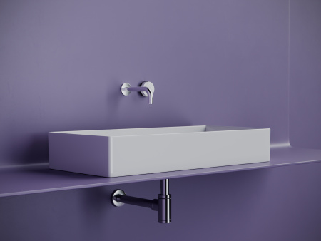 Раковина накладная прямоугольная Ceramicanova Element 801*361*130, белый, CN6072