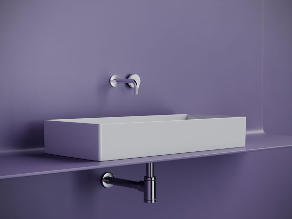 Раковина накладная прямоугольная Ceramicanova Element 801*361*130, белый, CN6072