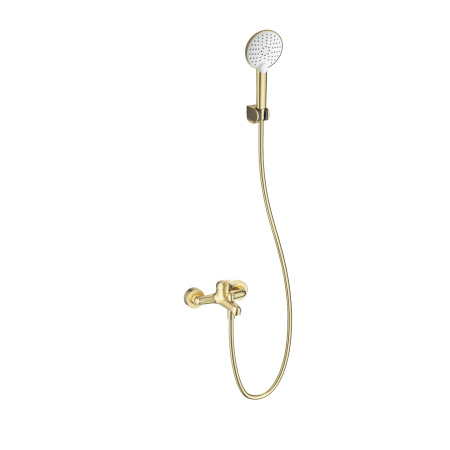 Смеситель для ванны с душем WONZON & WOGHAND, Брашированное золото (WW-4530-BG)