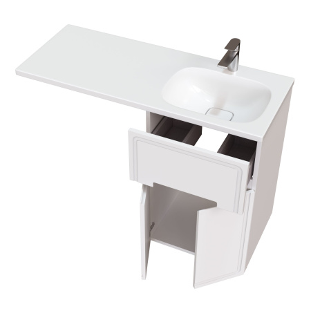 Тумба под раковину Taliente Olejo TA-MBO-60NR-blanco 60 см напольная