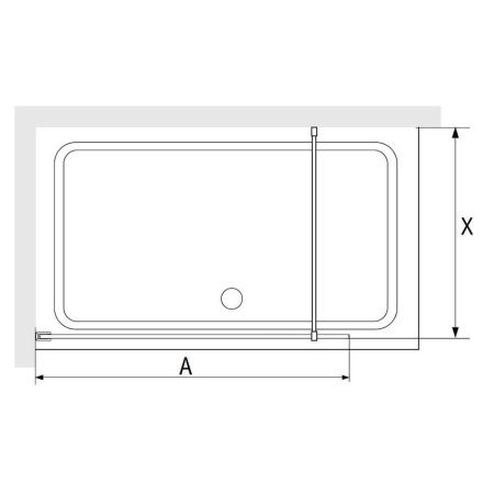 Душевая перегородка RGW WA-12G 32101212-16