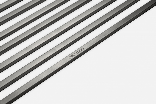 Ролл-мат Paulmark STEP R375-GM, вороненая сталь, 330х375мм