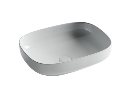Умывальник чаша накладная прямоугольная Ceramicanova Element 500*380*150мм, Белый, CN5031
